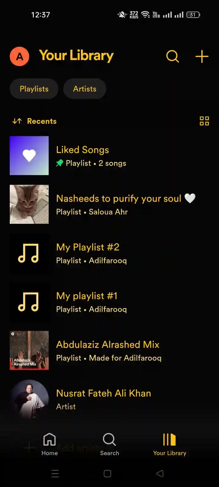 Spotify gold mod apk