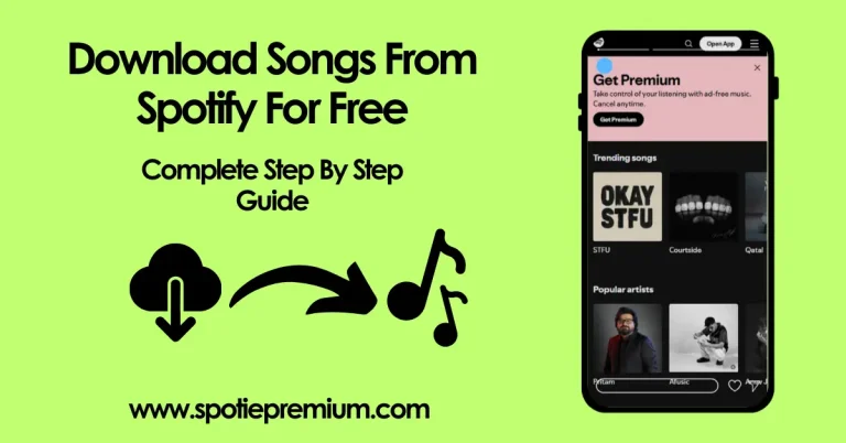 Download songs from spotify for free